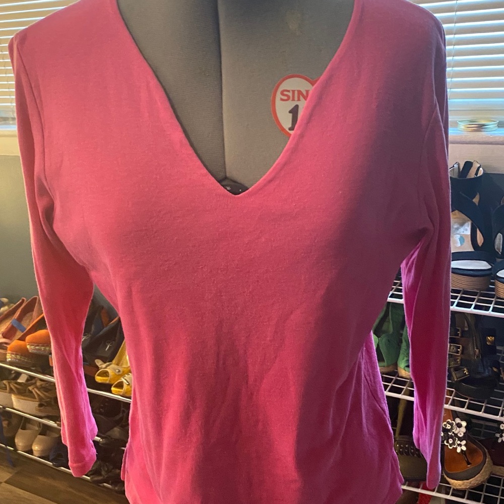 Medium 3/4 sleeve INC shirt